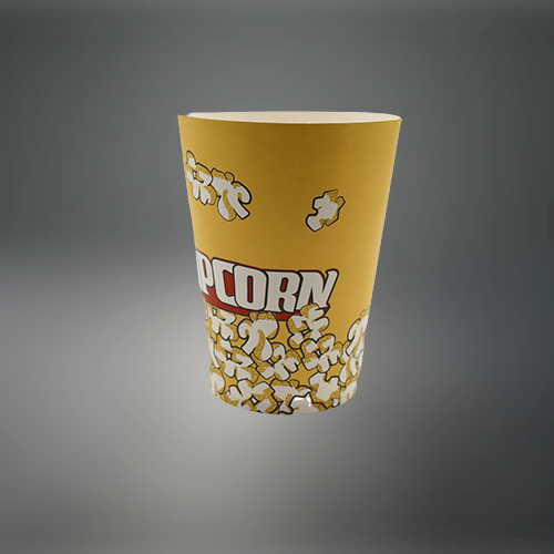 46 oz paper popcorn bucket